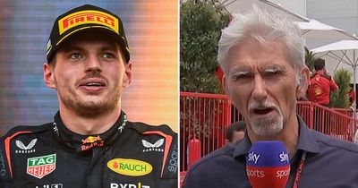 Damon Hill tears into Max Verstappen over "odd" and "weird" comments in fresh F1 swipe