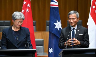 Singapore backs Aukus and says Australia could play ‘bigger role’ in regional security