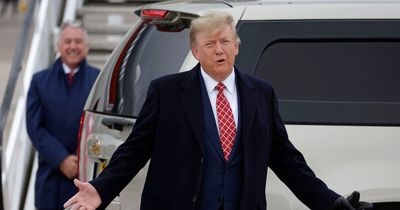 Donald Trump lands in Scotland and declares 'It's good to be home'