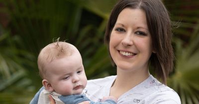 Mum and unborn baby saved after deadly watermelon-sized cyst found on her ovary