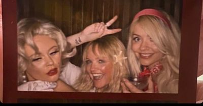 Emily Atack wakes up with 'Holly Willoughby and Emma Bunton on bum' after incredible transformation