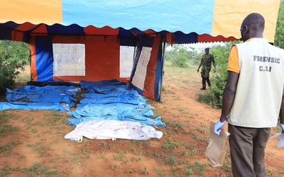 Autopsies begin on more than 100 bodies of Kenyan cult members