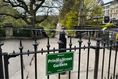 Princes Street Gardens closed to public after report of 'serious sexual assault'