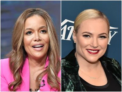 The View host Sunny Hostin addresses former co-star Meghan McCain’s candid claims about talk show