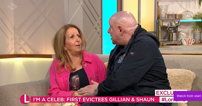 Gillian McKeith and Shaun Ryder's feud U-turn as they hold hands during interview