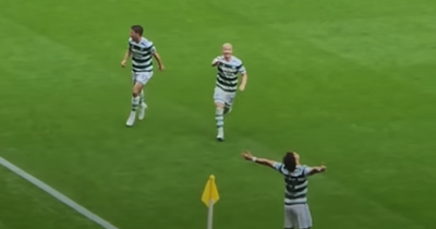 Matt O'Riley in unseen Rangers gloat as eagle eyed Celtic fans spot Hampden 'p***take' after Jota opener