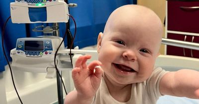 Little Aila had 40 blood transfusions after being diagnosed with rare leukaemia