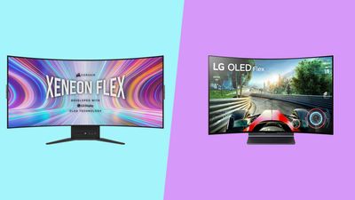Corsair Xeneon Flex vs LG OLED Flex: battle of the bendable gaming monitors