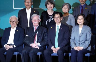 Taiwan's president hopes to deepen US security exchanges