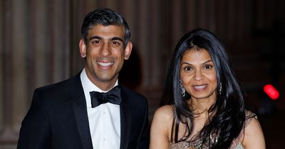 Rishi Sunak's wife has stake in tech firm awarded £350k in taxpayers' cash