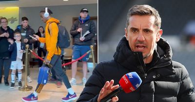 Gary Neville fumes at "sanitised PR guff" after Leeds apologise for snubbing young fan