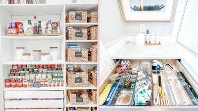 These organizing ideas for small spaces are totally genius