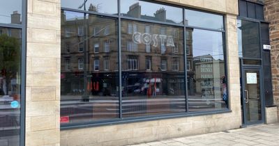Edinburgh Costa Coffee announces sudden closure with note left on door