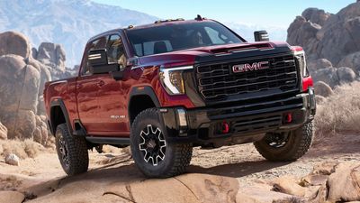 2024 GMC Sierra HD AT4X Debuts with 1.5-inch Lift, Hardcore AEV Edition