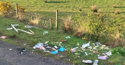 Resident says "no excuse" for fly-tipping in Co Tyrone