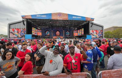 The NFL draft drew a massive crowd to Kansas City