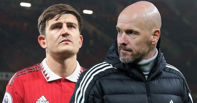 Harry Maguire left in no man’s land following Erik ten Hag’s “crazy” admission