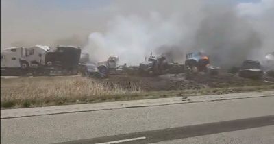 Multiple people killed in pile-up after dangerous dust storm blinds drivers