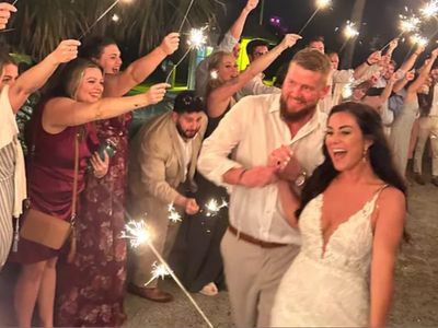 Newlywed bride killed after drunk driver hits her golf cart immediately after wedding