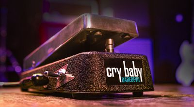 Dunlop, Daredevil Pedals team up to create "gnarly," fuzz circuit-loaded Cry Baby wah pedal