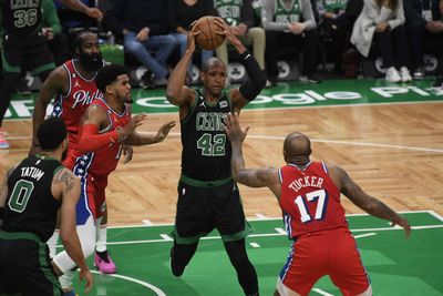 Celtics cough up 16 turnovers, Harden goes for 45 as Celtics drop Game 1 119-115