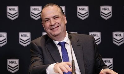 ‘Is that satire?’: Outrage as Peter V’landys describes NRL as ‘wagering content’