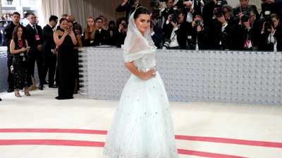 Penélope Cruz astounds in vintage bridal core dress as 2023 Met Gala co-chair