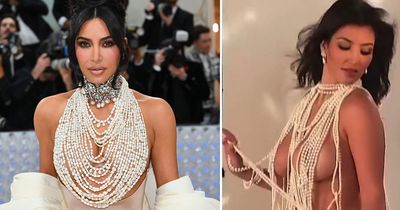 Kim Kardashian fans slam 'tribute to HERSELF' with iconic Playbook look at Met Gala