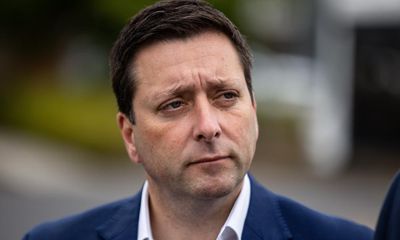 Matthew Guy says some ‘dangerously politically stupid’ Sky News hosts are damaging the Liberal party