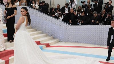 Met Gala 2023: Alia Bhatt channels iconic Chanel bride in 'made in India' creation
