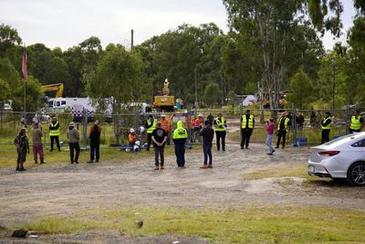 Aboriginal protesters evicted by police after camping out for years at Deebing Creek development site
