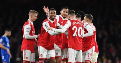 Full Arsenal squad for Chelsea clash revealed as Mikel Arteta gives William Saliba injury update