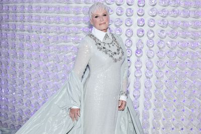 Glenn Close's sophisticated 2023 Met Gala outfit paid homage to Karl Lagerfeld in more ways than one