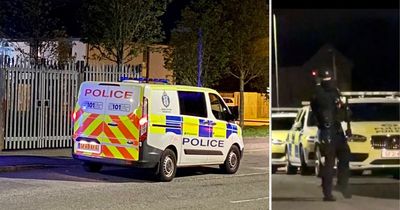 Heavily armed police swarm Kilmarnock street following report man had weapon