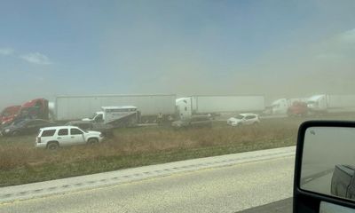 At least six people killed in highway pile-up in Illinois during dust storm