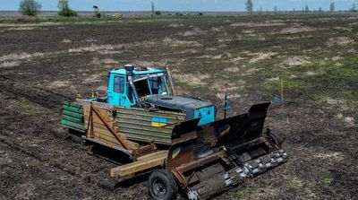 Ukrainian Farmer Comes up with Novel Way to Demine His Fields