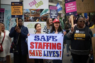 How long are nurses on strike for?