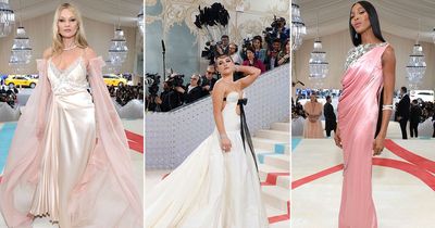 British stars shine on the Met Gala red carpet - angelic Kate Moss to regal Naomi Campbell