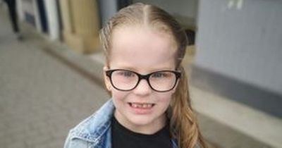 Girl, 6, given just months to live after developing double vision in her eyes