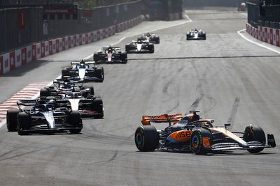 F1 drivers blame shortened DRS zone for "boring" Azerbaijan GP