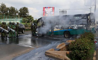 Kenyan anti-government protests resume with police firing tear gas