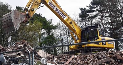 Demolition work on creepy abandoned maternity hospital begins