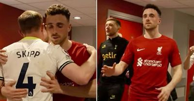 Diogo Jota made gesture to Oliver Skipp in tunnel after Liverpool vs Tottenham controversy