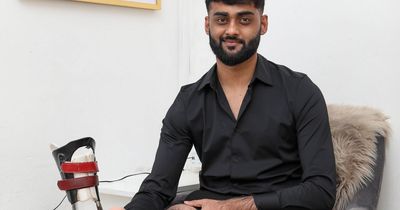 'I had my leg amputated and my foot sewn on backwards - it saved my life'