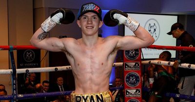 Lanarkshire boxer Ryan donates to cancer charity to help patients like his beloved grandad