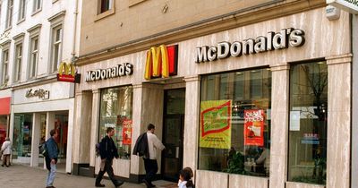 Retro Glasgow McDonalds menu items from the 90s that need to make a comeback