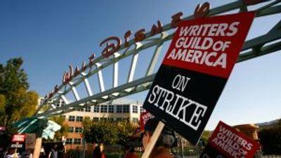 Hollywood writers go on strike for first time in 15 years