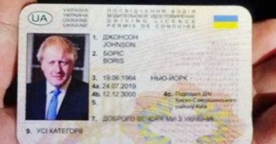Man tries to fool police into thinking he's Boris Johnson with driving licence