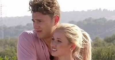 Love Island's Curtis recalls what he said to ex Amy Hart after she welcomed first baby