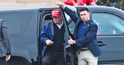 Donald Trump arrives at Turnberry golf resort under police escort during Scotland visit